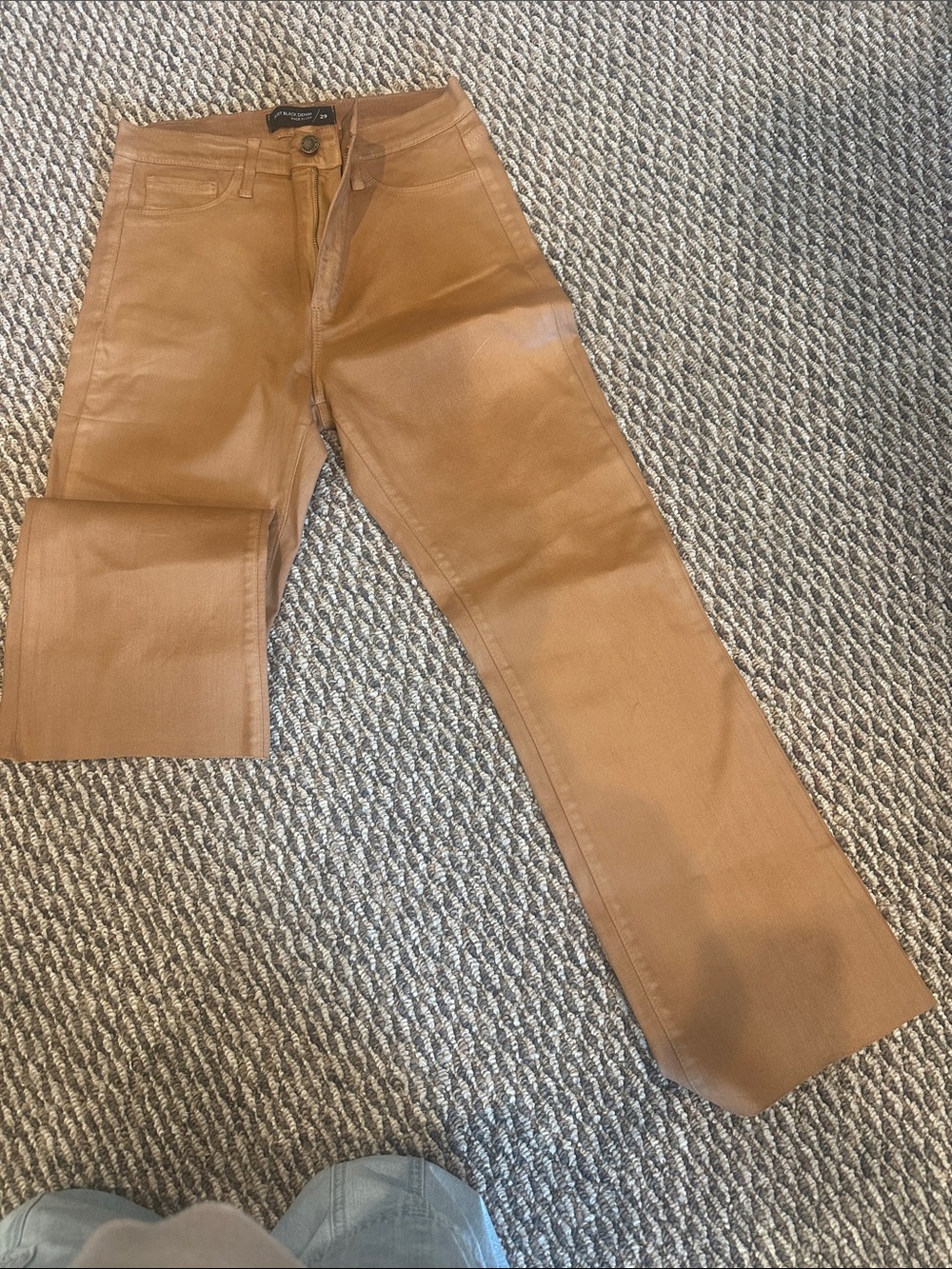 Just Black Men's Bootcut Jeans in Tan